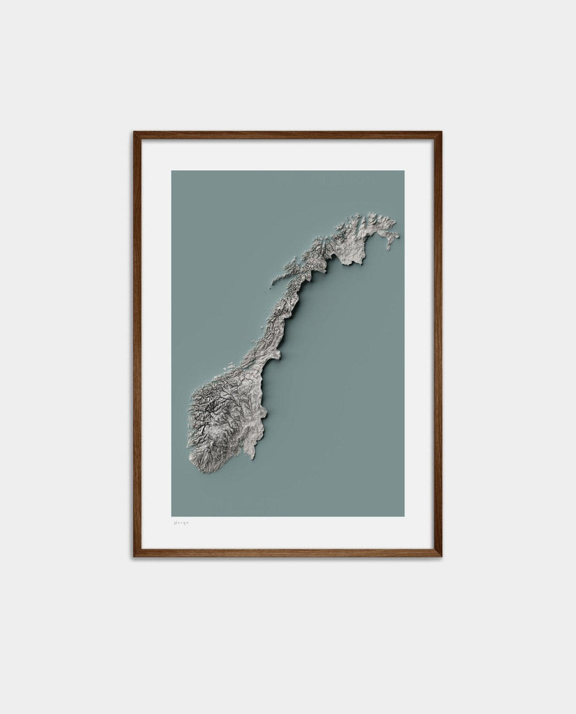 Norge No.2 poster – Elevation - Posters Prints & Visual