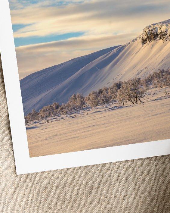 Hamrafjället i vinterskrud - Posters Prints & Visual Artwork
